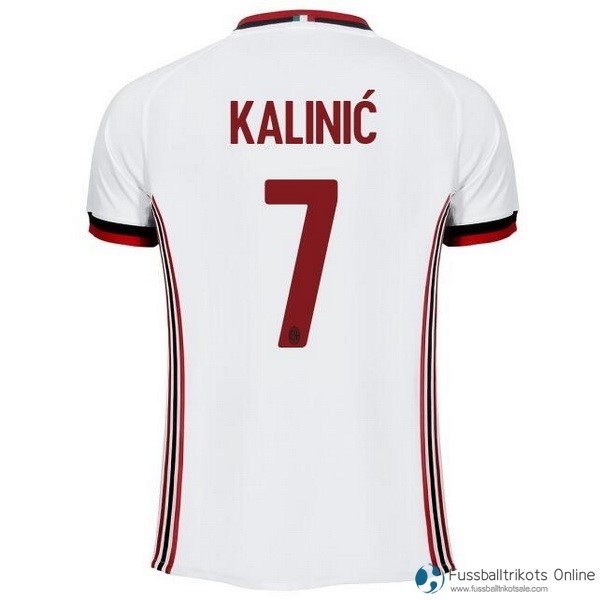 AC Milan Trikot Auswarts Kalinic 2017-18 Fussballtrikots Günstig